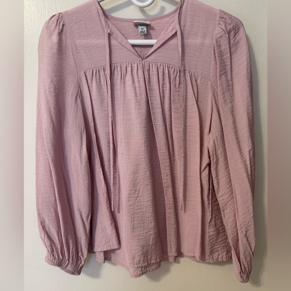 a new day Light Pink Blouse